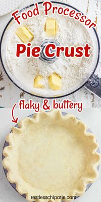 Unlock the secret to perfect pie crusts with our Easy Food Processor Pie Crust tutorial! 🍴 This all-butter recipe will have you whipping up flaky crusts faster than ever. Say goodbye to messy dough cutting in and hello to golden, crispy pies. ✨ Follow for more great recipes!