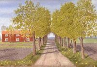 From Ostergotland, Leonardbergs farm by OSKAR BERGMAN 1952