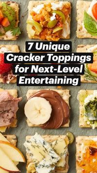 There are crackers and cheese—then there's fancy crackers and cheese. For an exciting twist on the classic combo, we show how versatile a cheese and crackers snack can be by using flavorful jellies, sliced produce, herb sprigs, and creamy spreads.