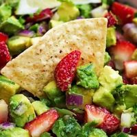 Strawberry Avocado Salsa - Creme De La Crumb