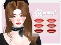 The Sims Resource - [Learxfl] Lipstick N18