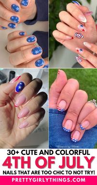 Get ready to celebrate in style with our collection of 30+ cute and festive 4th of July nails! From classic red, white, and blue to fun patriotic motifs, these nails are sure to add some spark to your Independence Day look. 4th of july nails, 4th of july nails simple, 4th of july nails acrylic, 4th of july nails gel, 4th of july nails design simple, 4th of july nails 2024, 4th of july nail designs, 4th of july nail ideas, 4th of july nails french tip, 4th of july nails short