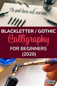 Do you wish to learn black calligraphy? Read this article to know the fundamentals of black calligraphy.