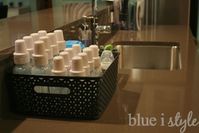 DIYs Crafts and Recipes: Keep baby bottles organized and contained on the k...