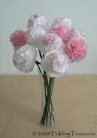 Tissue Paper Carnations