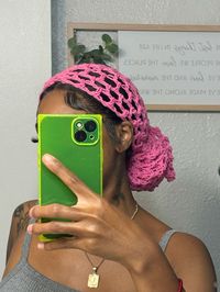 Download my written pattern to the versatile crochet durag/headwrap. Supper easy to follow, photos included