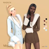 Miyuki Coat + Bag | Madlen on Patreon