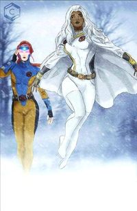 Storm and Jean Grey