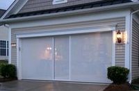 Garage Door Screens: Lifestyle Screens® Garage Screen Door System... PRETTY IN WHITE TOO;.... here is the dealer