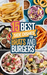 🥦🍸 Wow Your Guests with These Unique and Tasty Side Dishes for Brats and Burgers! #GrillGoals #FoodInspiration