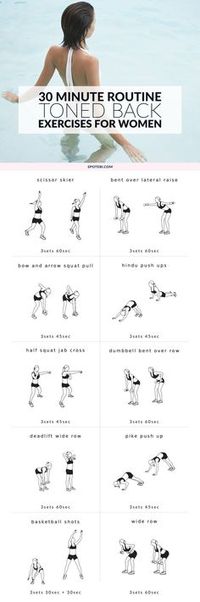 Banish bra bulge and sculpt a strong, sexy back with these 10 strengthening moves. An at-home back workout for women to help you build the muscles around the chest and back, and blast that annoying bra bulge for good!