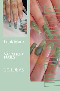 Are you looking to add a little extra oomph to your vacation style? Vacation nails can help you stand out and look more stylish without taking away valuable time from your vacation fun. Whether you're off on a beach vacation, a city break, or just a staycation, here are some fantastic vacation nails ideas to help you get the perfect look. So don't wait, look more and find the perfect nail design for your vacation!