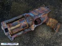 Post Apocalyptic NERF conversion. Made by Mark Cordory Creations www.markcordory.com