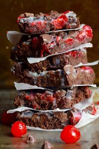 Chocolate Covered Cherry Magic Bars - Simple Joy