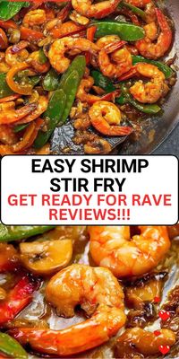 Whip up an Easy Shrimp Stir Fry for a fast, flavorful dinner! Juicy shrimp, fresh veggies, and a savory sauce make this dish a weeknight win. Perfect for a healthy, delicious meal.