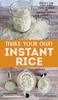 Transform your meal prep game with this easy DIY guide to making homemade instant rice using a dehydrator. Perfect for busy weeknights or camping trips, this method allows you to create quick-cooking rice that's both convenient and delicious. Learn step-by-step how to dehydrate your favorite rice varieties, ensuring you always have a healthy, homemade option ready in minutes. Embrace the simplicity of homemade instant rice and enjoy the satisfaction of crafting your own pantry staples.