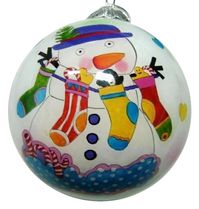 specialize in many size of hand inside painting glass ornaments