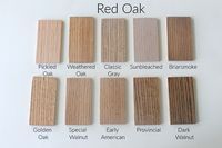 How 10 Different Stains Look on Different Pieces of Wood - Within the Grove