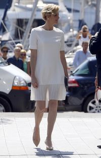 Princess Charlene of Monaco arrives for the inauguration of the new Yacht Club of Monaco, 20.06.2014 in Monaco.