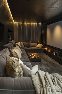 Transforming a small space into a cozy theatre room is an exciting endeavor that allows you to create a cinematic haven right in the comfort of your home.