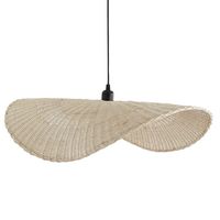 Kofia Hat-Shaped Rattan Ceiling Light, Diameter 65cm LA REDOUTE INTERIEURS - Lighting