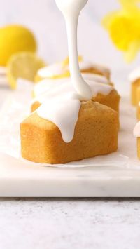 👆 Tap the pin title to get the full step-by-step recipe for these delicious mini lemon drizzle loaf cakes! These Mini Lemon Drizzle Loaf Cakes are a bitesize version of the classic cake recipe and are jam-packed with zingy lemony flavour! Made using fresh lemon zest, these soft and fluffy mini loaf cakes are infused with a sweet lemon juice drizzle. They’re finished with lemon icing and lemon peel for an easy and delicious decoration, perfect for picnics, afternoon tea or a celebration.