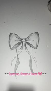 #bows #coquette #cute #drawing #tutorial