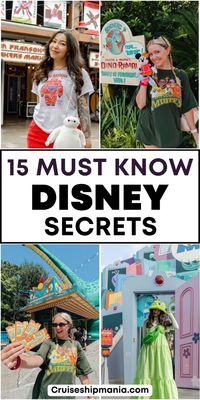 15 Must Know Disney Secrets: Disney Park Secrets | Hidden Disney Facts | Disney Insider Tips | Disney World Hidden Gems | Disney Behind-the-Scenes | Disneyland Secrets | Must-Know Disney Trivia | Disney Magic Unveiled | Surprising Disney Facts | Disney World Secrets | Little-Known Disney Tips