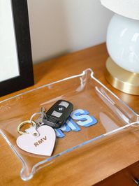 Personalized Gift Personalized Heart Key Ring for Her - Etsy