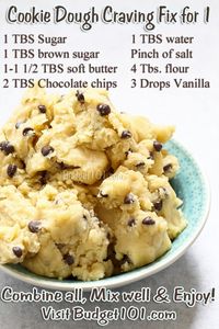 Quick Cookie Dough Craving Fix | Cookie Dough Edible