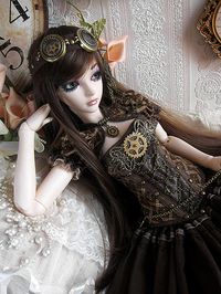 :: Crafty :: Doll :: Steampunk :: Clockwork | by ~ Eglantine ~