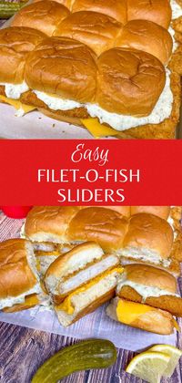 Filet-O-Fish Sliders