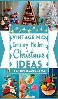 Step back in time to the sleek and chic era of Classical Mid-Century Modern Christmas Decor. This holiday theme champions clean lines, geometric shapes, and a clever use of color and texture to usher in the festive spirit.