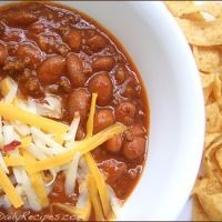 Kid Friendly Chili: "This is a fast chili recipe that tastes like it's been stewing all afternoon"~blogger