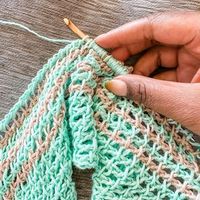 How to Crochet Corner to Corner (Bias Tunisian Crochet) - VIDEO TUTORIAL - TL Yarn Crafts