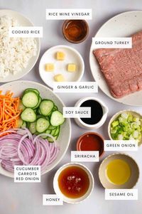 Korean Inspired Ground Turkey Bowls | Begin With Balance