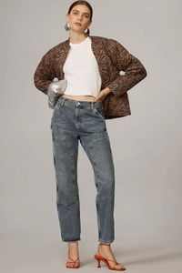 AGOLDE Rami High-Rise Carpenter Jeans | Anthropologie