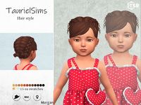 The Sims Resource - Morgan-Hairstyle