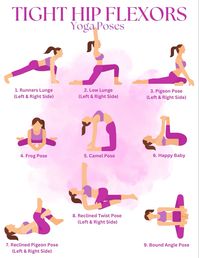 Opening hip flexors through yoga stretches can improve circulation, reduce lower back pain, and increase hip mobility. Plus, these poses just feel good. The following hip flexor stretches help to open your hip flexors; add them to your at-home routine.