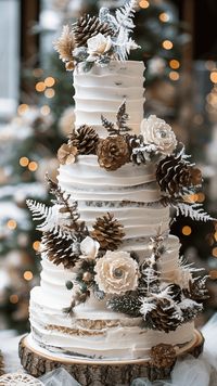 70+ Winter Wedding Cake Ideas (In 20 Categories)