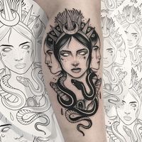 HECATE TATTOOS: Meanings, Tattoo Ideas & Tattoo Designs - TATTOOGOTO