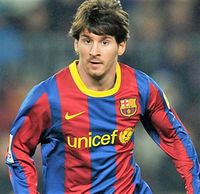 Lionel Messi is an Argentine professional footballer who plays as a forward and captains both Spanish club Barcelona and the Argentina national team. Widely regarded as one of the greatest players of all time, Messi has won a record six Ballon d'Or awards (April 2020) -- Wikipedia