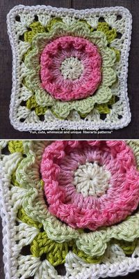 Afghan Square Free Crochet Patterns - Pattern Center