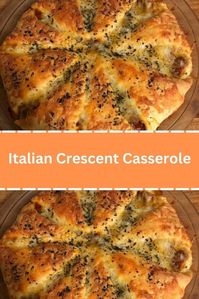 Italian Crescent Casserole - WEEKNIGHT RECIPES