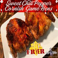 Sweet Chili Pepper Cornish Game Hens -