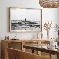 Fine Art Shaka Surf Print Black and White Fine Art - Etsy