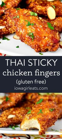 Thai Sticky Chicken Fingers - Irresistibly Crunchy