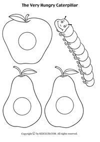 The Very Hungry Caterpillar Story Patterns - Kiz Club