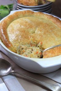 This recipe for Old-fashioned Chicken Pie is hard to beat