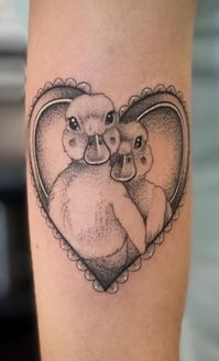 << Check out more Duck Tattoos and Ideas #girlytattoos #tattooideas #tattoodesigns #tattoos #duck